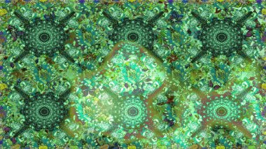 Elegant seamless pattern with green n blue flowers in watercolor style, design elements. Floral pattern for wedding invitations, greeting cards, scrapbooking, print, gift wrap, manufacturing. Editable