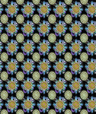 Çiçekli bahar çiçekleri. Motley illüstrasyonu. Küçük çiçekte güzel bir desen. Küçük renkli çiçekler. Moda baskıları için zarif bir şablon. Kusursuz..