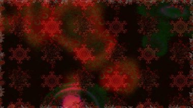 Kahverengi ve siyah renkli şirin çiçekler. Raster illüstrasyonu. Küçük çiçekli basit, dikişsiz desen. Moda baskısı, albüm, ambalaj kağıdı, duvar kağıdı için zarif dekoratif süslemeler..