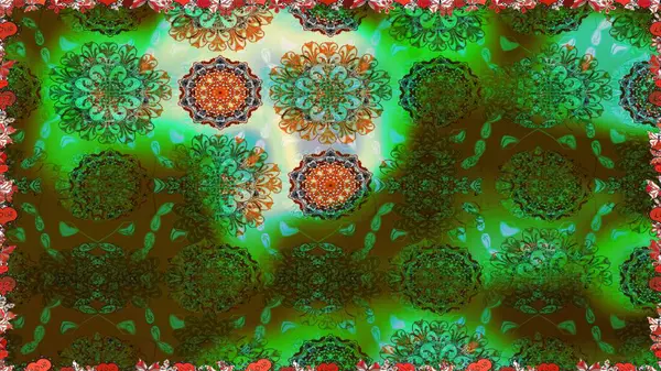 Fashionable fabric pattern. Raster illustration. Cute Floral pattern in the small flower. Seamless Tony fabric pattern.