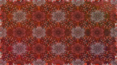 Botanik seamless modeli. Organik öğeleri. Suluboya efekti. Raster desen.