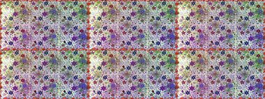 Raster Güzel kumaş deseni. Raster suluboya deseni, narin çiçekler, tarafsız çiçekler, tebrik kartı şablonu..