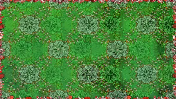 Organik motif arka planı. Kusursuz desen. Raster illüstrasyonu. Ultraviyole kumaş deseni.