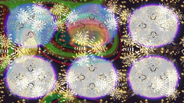 Hediye ambalaj kağıdı, tebrik kartları, posterler ve pankart tasarımı. Raster düz çiçek çizim deseni. Tarafsız ve gri renkte çiçekler.