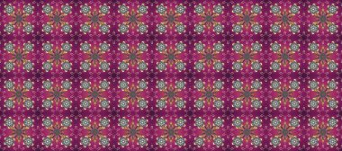 Süslü raster dekorasyonu. Mor, gri ve kahverengi renklerde altın element. Mor, gri ve kahverengi yerine altın rengi klasik barok çiçeksiz desenler. Lüks, kraliyet ve Viktorya dönemi konsepti.