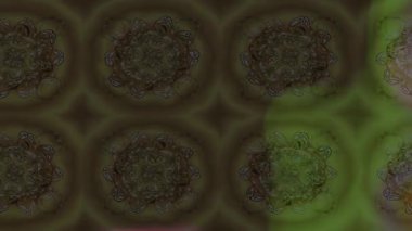 Renkli unsurlarla hareketli arka plan görüntüleri. Çiçekler. Eski model. Bayrak tarzı. Video kaydı. Şablon. Döngü. Kusursuz.. 