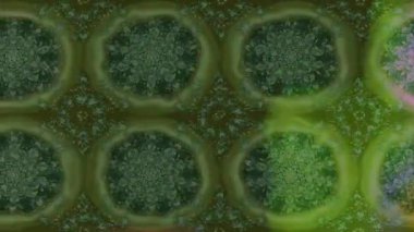 Renkli unsurlarla hareketli arka plan görüntüleri. Çiçekler. Eski model. Bayrak tarzı. Video kaydı. Şablon. Döngü. Kusursuz.. 