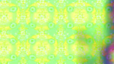 Renkli unsurlarla hareketli arka plan görüntüleri. Çiçekler. Eski model. Bayrak tarzı. Video kaydı. Şablon. Döngü. Kusursuz.. 