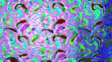 Renkli unsurlarla hareketli arka plan görüntüleri. Çiçekler. Eski model. Bayrak tarzı. Video kaydı. Şablon. Döngü. Kusursuz.. 