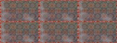 Raster düz çiçekleri pürüzsüz desen. Gri renkli çiçekler. Tasarım hediye paketi, tebrik kartları, posterler ve afiş tasarımı.