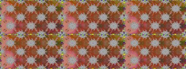 Küçük çaplı çiçeklerdeki basit şirin desenler. Raster illüstrasyonu. Tekstil veya kitap kapakları, imalat, duvar kağıtları, baskı, hediye paketi ve yapıştırma kitabı için çiçeksiz arka plan.