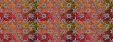 Güzel kumaş deseni. Raster suluboya deseni, narin çiçekler, kahverengi çiçekler, tebrik kartı şablonu..