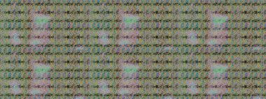 Şirin çiçekli eskiz deseni ve nötr ve gri renklerde yapraklar, suluboya çiçek deseni, duvar kağıdı, kart veya kumaş için fayanslı. Raster illüstrasyonu.