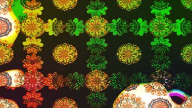 Ultraviyole kumaş deseni. Raster illüstrasyonu. Organik motif arka planı. Çizim deseni.