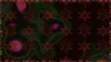 Siyah ve gri renkli çiçekler. Raster illüstrasyonunda kusursuz çiçek deseni. Renkli Bahar Temalı Kusursuz Arkaplan. Düz Çiçek Elementleri Tasarımı.