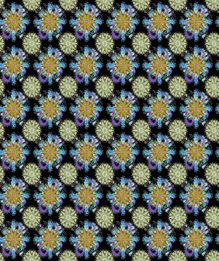 Küçük çiçekteki sevimli çiçek deseni. Siyah ve nötr renkte çiçekler.