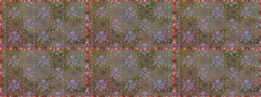 Gri renklerde bahar çiçekleri. Çiçekli karalama şeklinde Raster çiçek deseni. Raster illüstrasyonu.