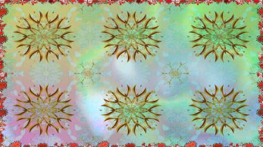 Raster illüstrasyonu. Tarafsız ve mavi renklerde zarif çiçek buketi suluboya. Renkli Bahar Temalı Kusursuz Arkaplan. Düz Çiçek Elementleri Tasarımı.