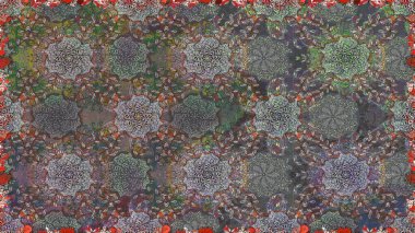 Tekstil, duvar kâğıdı, kapaklar, yüzey, baskı, hediye paketi, hatıra defteri, dekupaj. Taşralı şıklığı. Özgürlük stili Millefleur 'lar. Küçük yabani çiçeklerdeki kusursuz halk desenleri.