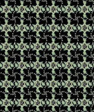 Kusursuz Vintage Çiçek Deseni. Raster Kalça dokusu deseni.