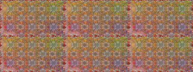 Düz Çiçek Elementleri Tasarımı. Çiçeksel fantezi tasarımı, parlak bir arka planda, kusursuz bir desen. Renkli Bahar Teması Kusursuz Arkaplan.