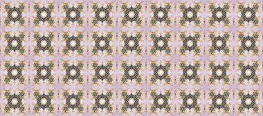 Geleneksel klasik altın desen. Bej, gri ve nötr renklerdeki altın desenli altın elementler. Barok tarzında kusursuz bir doğulu süsü. Raster doğulu süsü.