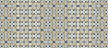 Gri, bej ve nötr renklerde altın çiçekli altın desenler. Raster geometrik arka plan. Altın rengi, kusursuz çizim. Senin tasarımın için, duvar kağıdı..