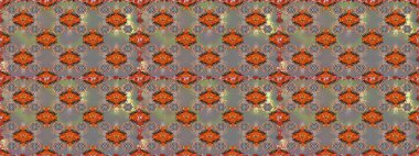 Güzel kumaş deseni. Güzel, pürüzsüz bir desen. Yazdır. Düz Çiçek Elementleri Tasarımı. Renkli Yaz Temalı Kusursuz Arkaplan. Raster çiçekli arka plan.