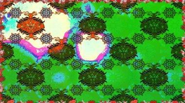 Manzaralı çiçek deseni. Çiçek kompozisyonu, el boyası, hassas şablon. Üst manzara, yumuşak yeşil ve gri renkli. Sevgililer günü ve tebrik kartı konsepti için şık bir davet.