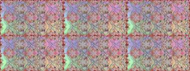 Raster illüstrasyonu. El çizimi çiçekli, soyut, pürüzsüz desen. Tarafsız renklerde çiçekler.