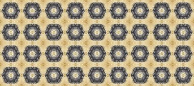 Soyut duvar kâğıdı, ambalaj dekorasyonu. Raster altın desenli gri, bej nötr renkler. Altın kar taneleri basit, pürüzsüz desen. Kışın sembolü, Mutlu Noel tatili, Mutlu yıllar 2019.