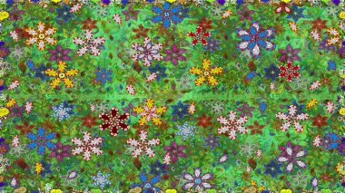 Çiçekli tebrik kartı. Suluboya çiçek buketi. Çiçek arkaplan. Doğum günü kartı ya da düğün davetiyesi. Raster illüstrasyonu. Yeşil ve kahverengi renklerde.