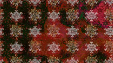 Stilize çiçek ile Seamless modeli. Süslü zentangle sorunsuz doku, soyut çiçeklerle süs. Çiçek desenli kullanılan duvar kağıdı, desen dolgularını, web sayfası arka planı için.