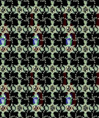 Çiçeksel fantezi tasarımı ve parlak bir arka plan çizimi. Renkli Bahar Teması eskiz kalıbı. Düz Çiçek Elementleri Tasarımı.
