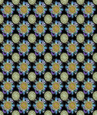 Yaprak ve çiçeklerin suluboya resimleri, siyah ve nötr renklerde pürüzsüz desenler. Raster illüstrasyonu. Yumuşak, bahar çiçekleri siyah ve nötr renklerde.