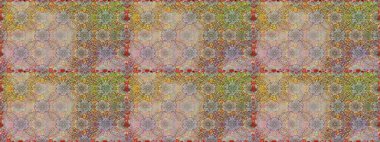 Karalama çiçekleri kusursuz desen. Raster deseni. Sanat, inspineutral stil çiçekler ve arka plan bırakır. Tarafsız el çizimi desen.