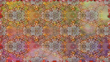 Sihirli süper şirin soyut ve güzel bir resim. Soyut süper sevimli ve ilginç bir resim.