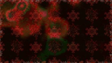 Sihirli süper şirin soyut ve güzel bir resim. Soyut süper sevimli ve ilginç bir resim.