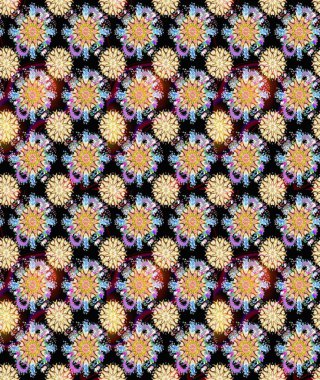 Sihirli süper şirin soyut ve güzel bir resim. Soyut süper sevimli ve ilginç bir resim.