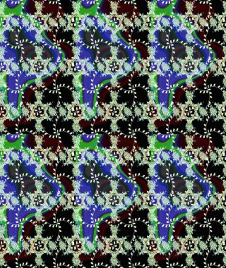 Sihirli süper şirin soyut ve güzel bir resim. Soyut süper sevimli ve ilginç bir resim.