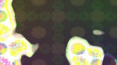 Sihirli süper şirin soyut ve güzel bir resim. Soyut süper sevimli ve ilginç bir resim.