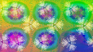 Sihirli süper şirin soyut ve güzel bir resim. Soyut süper sevimli ve ilginç bir resim.