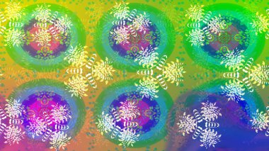 Sihirli süper şirin soyut ve güzel bir resim. Soyut süper sevimli ve ilginç bir resim.