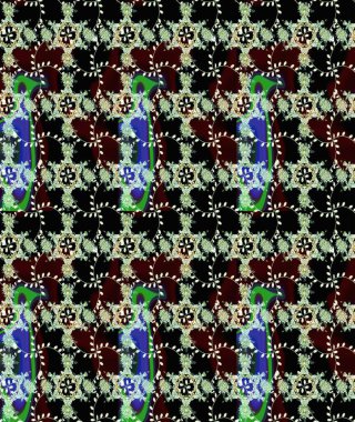 Sihirli süper şirin soyut ve güzel bir resim. Soyut süper sevimli ve ilginç bir resim.