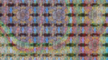 Sihirli süper şirin soyut ve güzel bir resim. Soyut süper sevimli ve ilginç bir resim.