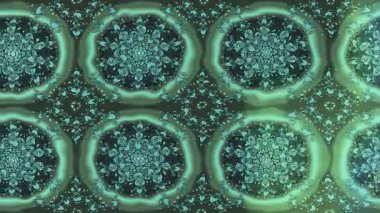 Renkli unsurlarla hareketli arka plan görüntüleri. Çiçekler. Eski model. Bayrak tarzı. Video kaydı. Şablon. Döngü. Kusursuz.. 