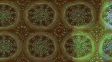 Renkli unsurlarla hareketli arka plan görüntüleri. Çiçekler. Eski model. Bayrak tarzı. Video kaydı. Şablon. Döngü. Kusursuz.. 