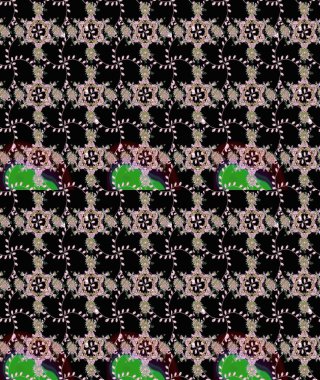 Sorun -suz. Raster illüstrasyon. Küçük çiçek sevimli Çiçek desen.