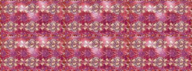 Kusursuz Tony kumaş deseni. Raster illüstrasyonu. Küçük çiçekteki sevimli çiçek deseni. Modaya uygun kumaş deseni.