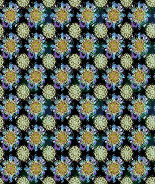 Güzel çiçek deseni. Siyah ve nötr renklerde çiçekler. Renkli Bahar Temalı Kusursuz Arkaplan. Düz Çiçek Elementleri Tasarımı.